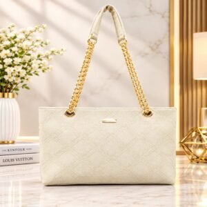 Sienna Chain Bag White