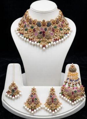 Multi Colour Neckline